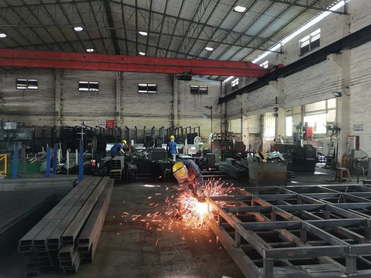 Goods lift frame welding and fabrication