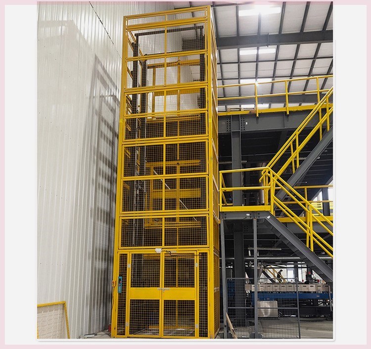 Warehouse goods lift project