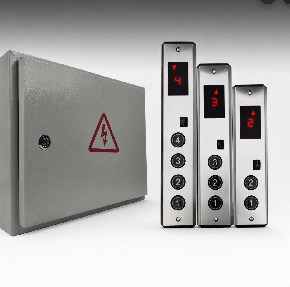 Goods lift control system test