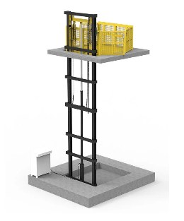 Light duty goods lift