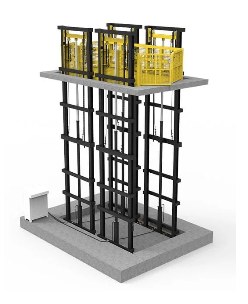 Heavy duty goods lift